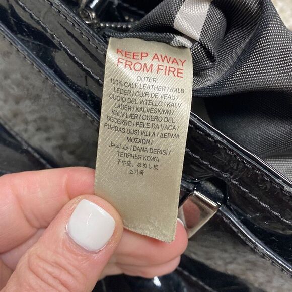 Burberry Patent Leather Buckle Small Shoulder Bag - Picture 12 of 15